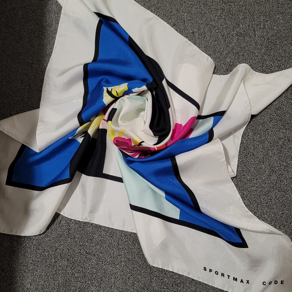 MaxMara Sportmax silk scarf